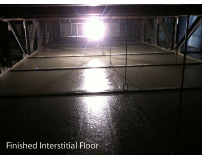 Finished Interstitial Floor